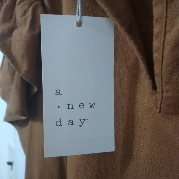 NWT a new day Brown Dress in a size Small. - Picture 6 of 7